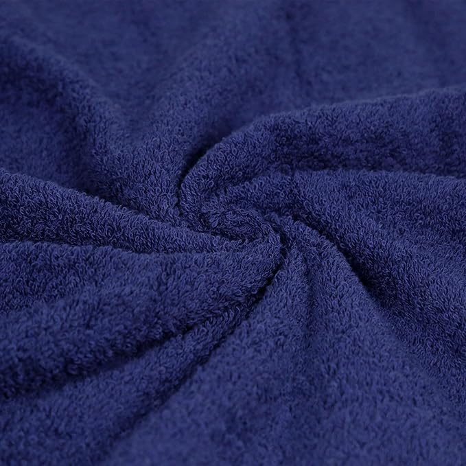 Amazon Basics 6-Piece Fade-Resistant 100% Cotton Towel Set, Soft and Absorbent - Image 6