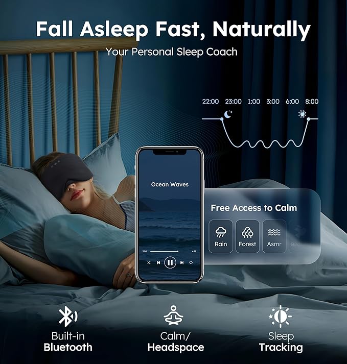 Luxury Bluetooth 5.4 Sleep Mask - Image 6
