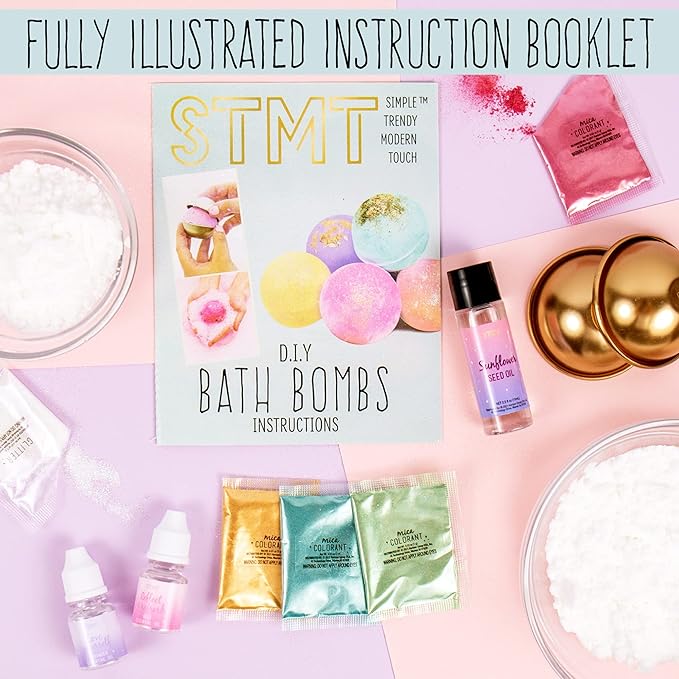 STMT Self-Love Club D.I.Y. Bath Bombs by Horizon Group USA, Create 5 Bath Bombs - Image 4