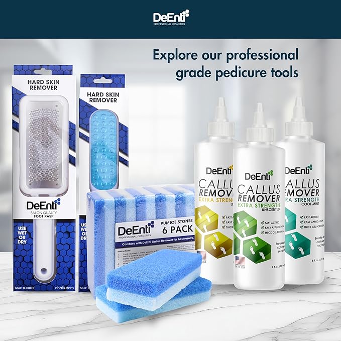 DeEnti Metal Foot Rasp, Salon Quality Callus Remover, Lightweight Foot Scrubber - Image 6