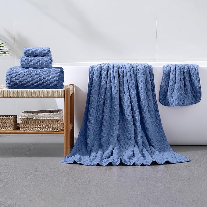 Extra Large Bath Towel Sheet-40x80 Inches Oversized, Super Soft, Quick Dry - Image 4