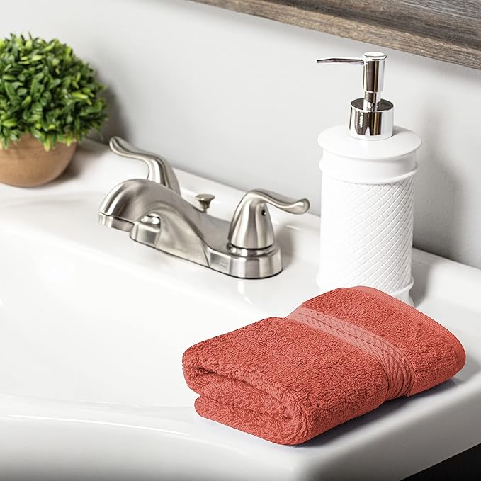 SUPERIOR Egyptian Cotton Pile 10 Piece Towel Set, Includes 2 Bath, 4 Hand - Image 5