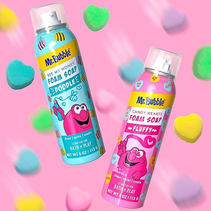 Mr. Bubble The Village Company Limited Edition Foam Soap, Strawberry Candy Scent - Image 9