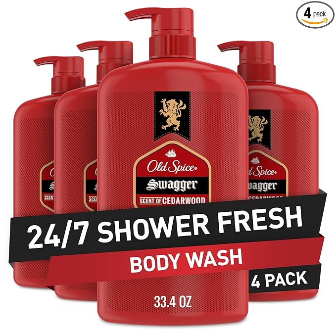 Old Spice Body Wash for Men, Refreshing 3X Defense, 24/7 Shower Fresh by OldSpice