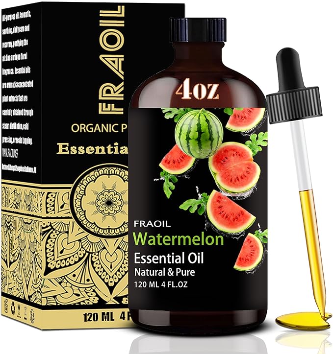 Watermelon Essential Oil, Watermelon Oil 4 Fl Oz 120ML by FRAOILESSENTIALOIL
