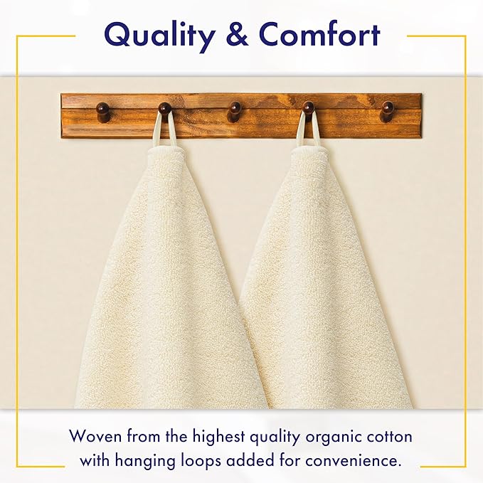 Alusa Home 100% Organic Luxury Bath Sheets - Image 4