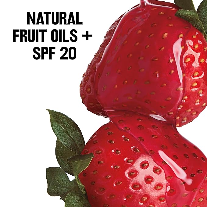 Revlon Tinted Lip Balm, SPF 20, Natural Fruit Oils | Fresh Strawberry | Pack of - Image 4