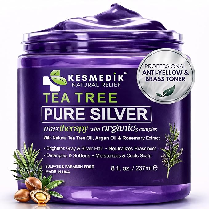 KESMEDIK Tea Tree Purple Hair Mask Toner by KesmedikNaturalRelief