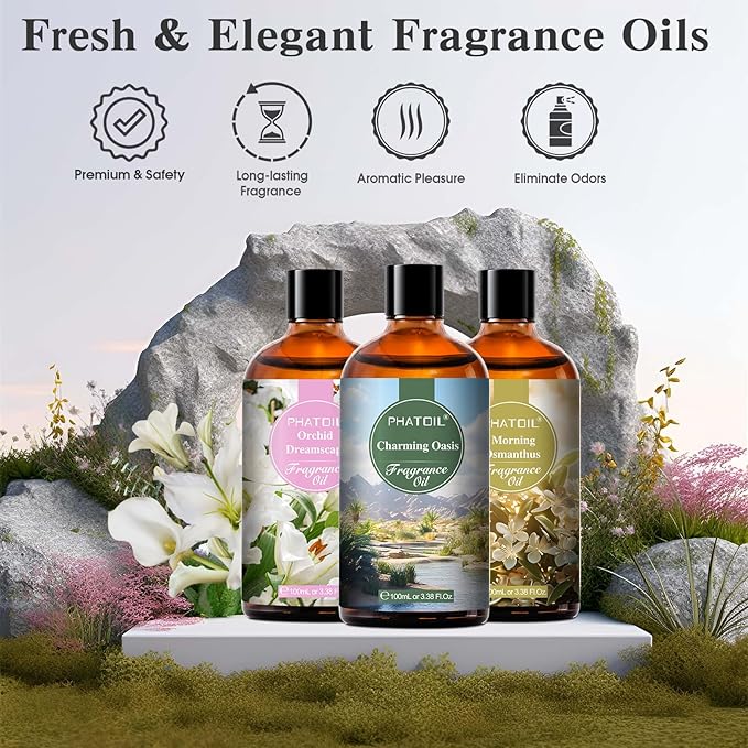 PHATOIL 100ML Tea Aroma Travel Fragrance Oils, Huge 3.38fl.oz Bottle Tea Aroma - Image 4