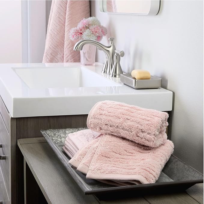 SKL Home CloudSoft 100% Cotton Luxury 6-Piece Towel Set, 600 GSM, Ultra Plush & - Image 5