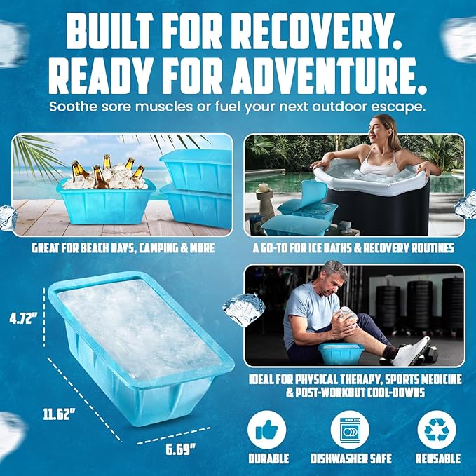 Extra Large Ice Block Mold For Ice Bath - Image 3