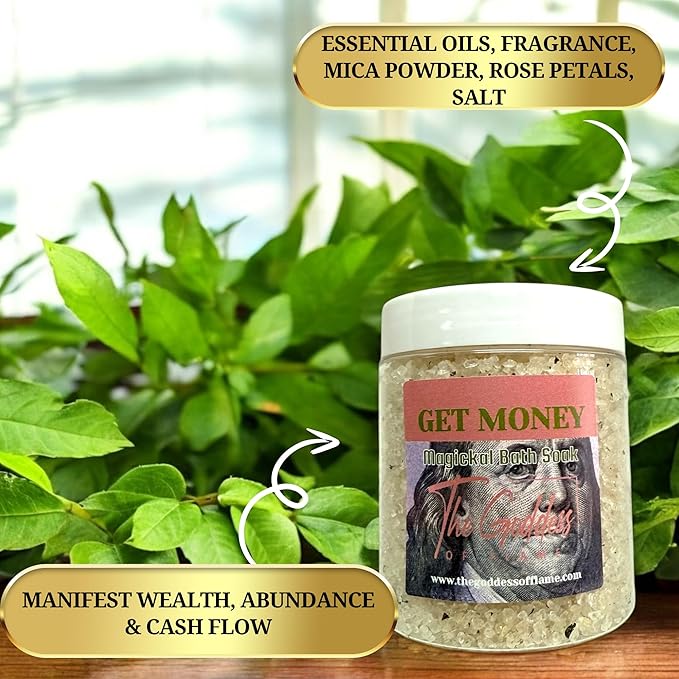 Get Money Bath Salts – Dead Sea Salt Bath Soak - Image 2
