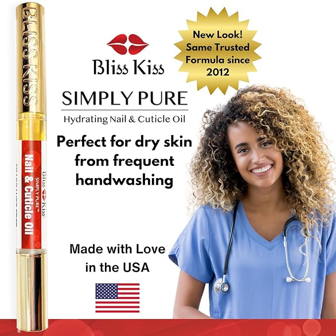 Bliss Kiss Fragrance Free Nail Oil Cuticle Pen - Image 9