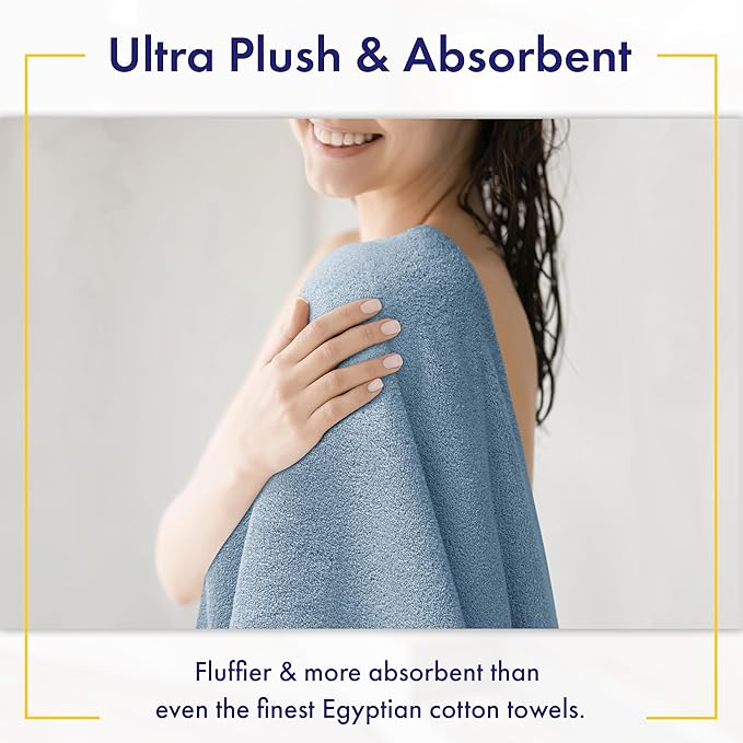 Alusa Home 100% Organic Luxury Bath Sheets - Image 3
