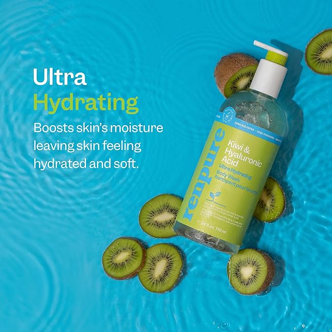 Renpure Kiwi and Hyaluronic Acid Ultra Hydrating Body Wash - Image 3
