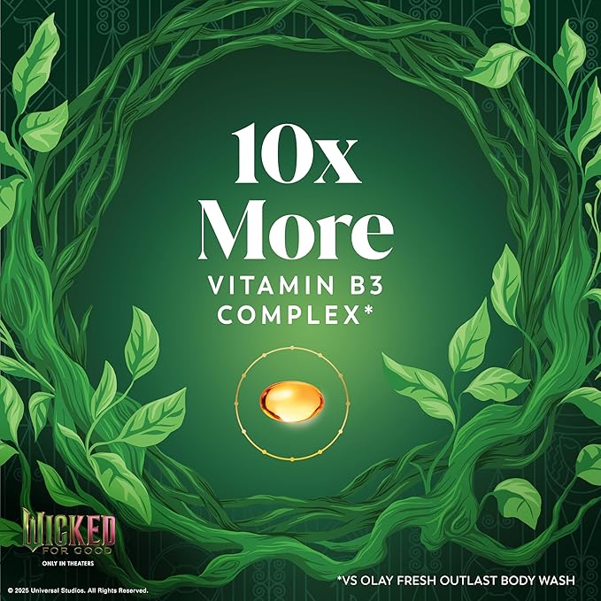 Olay Body Wash for Women, Wickedly Wonderful Elphaba’s Edition, Intensely - Image 7