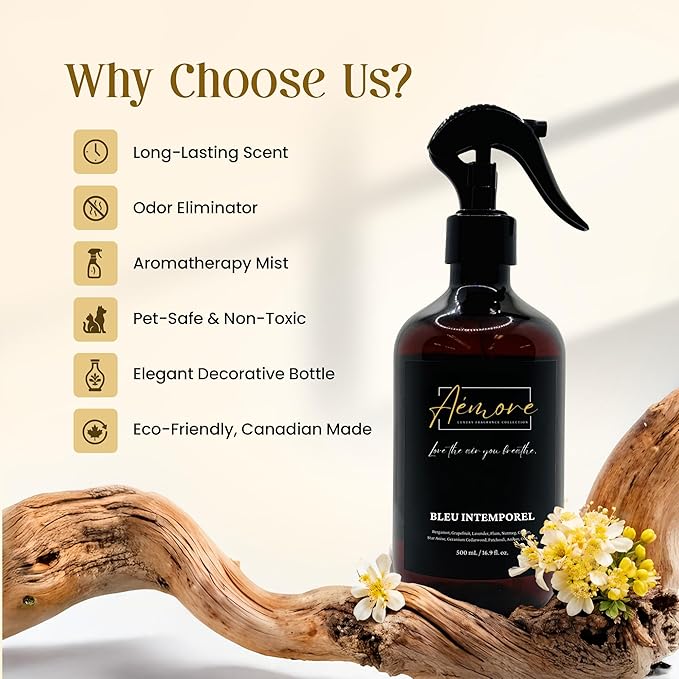 Room and Linen Spray/500 ml/Relaxing Home Fragrance, and Bathroom Deodorizer - Image 2