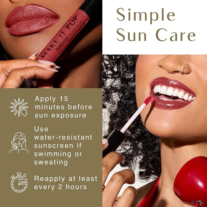BLACK GIRL SUNSCREEN Make It Pop Sungloss - Image 5