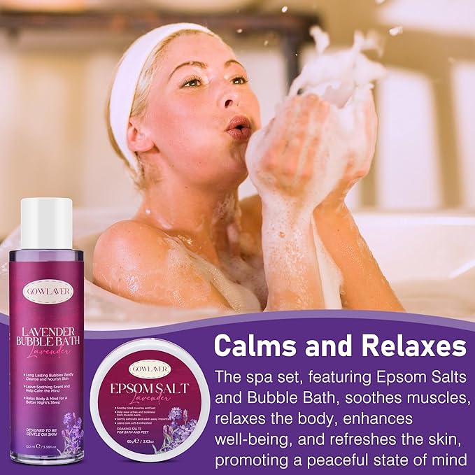 Gifts for Women, Relax Stress Relief Birthday Gifts for Women Spa Basket Self - Image 6