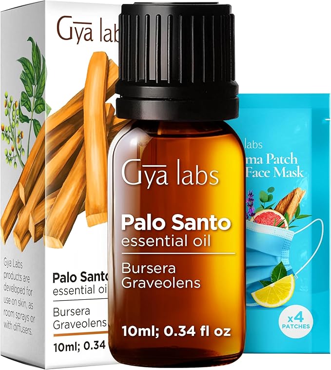 100% Pure Palo Santo Essential Oil by GyaLabs