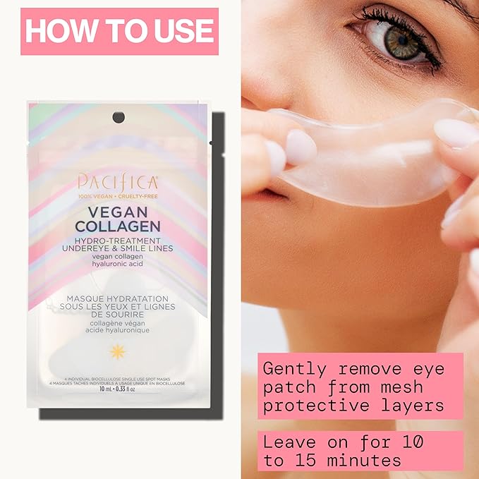 Pacifica Undereye & Smile Mask Set – Vegan Collagen Hydro Treatment - Image 4