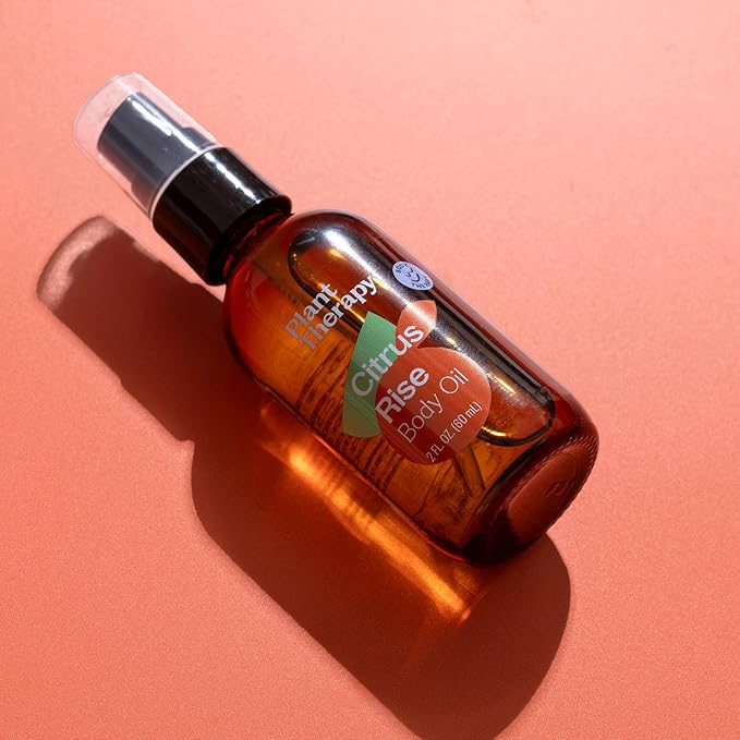 Plant Therapy Citrus Rise Body Oil 2 oz Naturally Uplifting Scent, Lightweight - Image 7