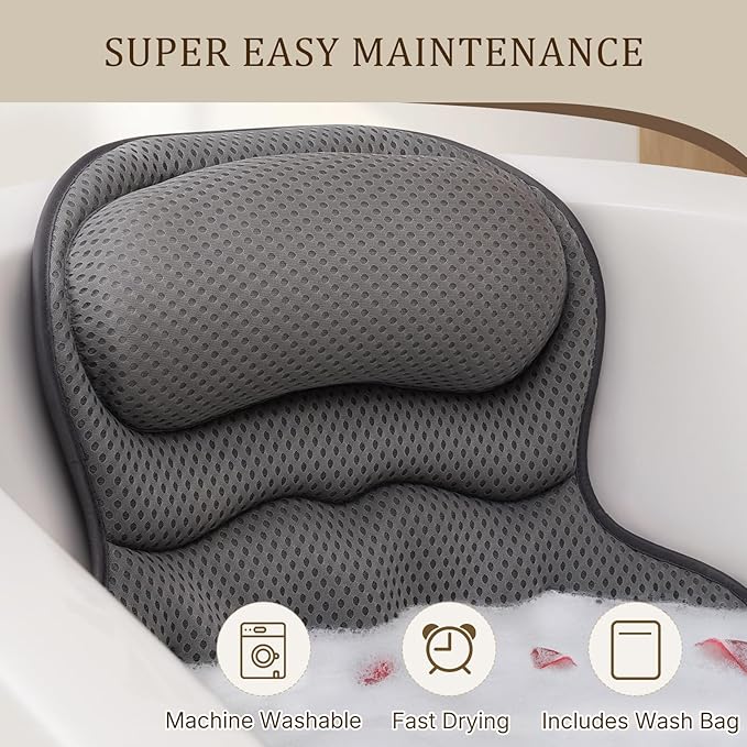 Bath Pillow, Luxury Bath Pillows - Image 7