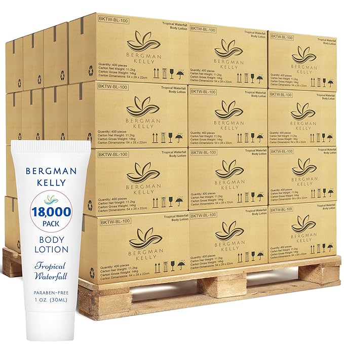 BERGMAN KELLY - Travel Size Lotion - 1 fl oz, 18000 PK, Tropical Waterfall - by BERGMANKELLY