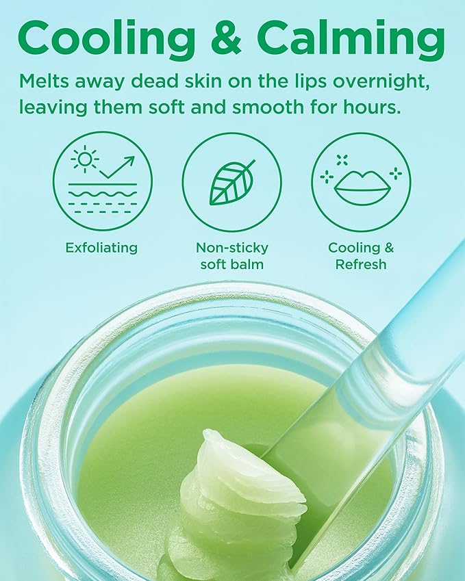 TOCOBO Mint Cooling Lip Mask – Cooling Relief Lip Sleeping Mask - Image 4