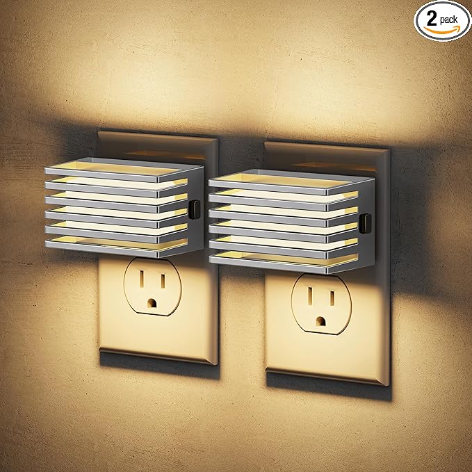 JandCase LED Night Light, Dimmable Plug in Night Light, Adjustable Brightness by JandCase