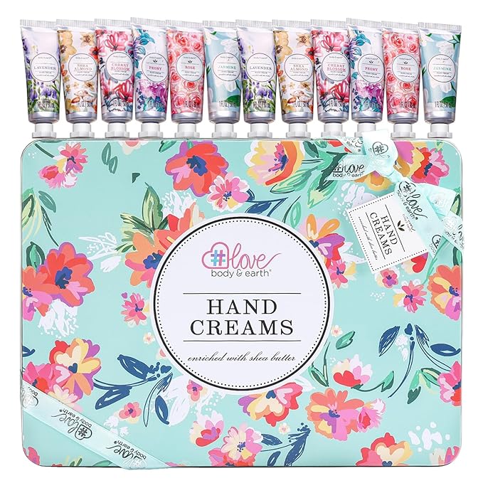 BODY & EARTH 12 Pack Hand Cream Gifts Set, Mothers Day Gifts Bulk - Image 8