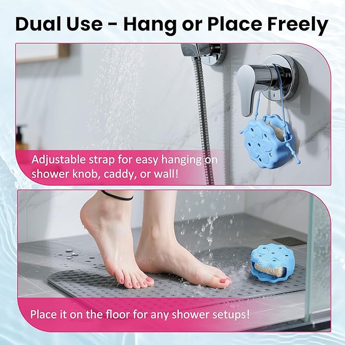 Silicone Shower Steamer Holder/Tray, Hangable&Durable Shower Steamer Holder - Image 5
