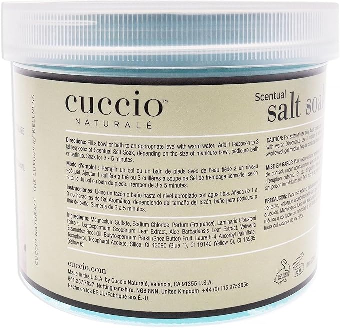 Cuccio Naturale Scentual Salt Soak - Image 2