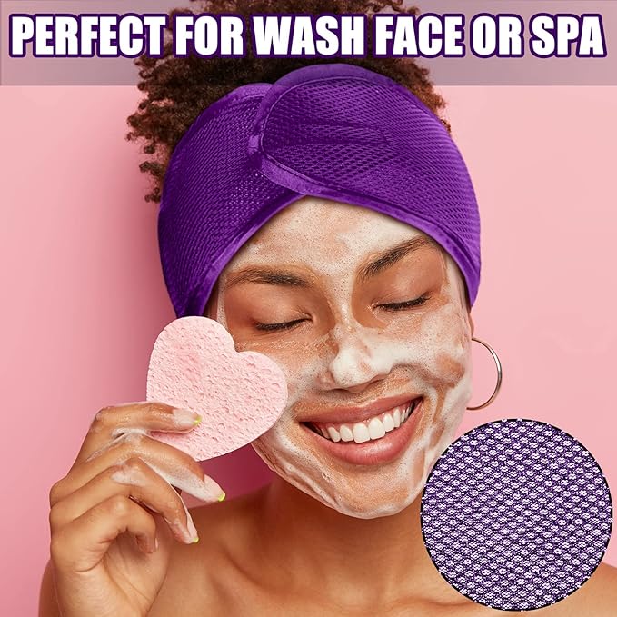 Xuhal 4 Pieces Mesh Hair Wraps for Black Women - Image 2