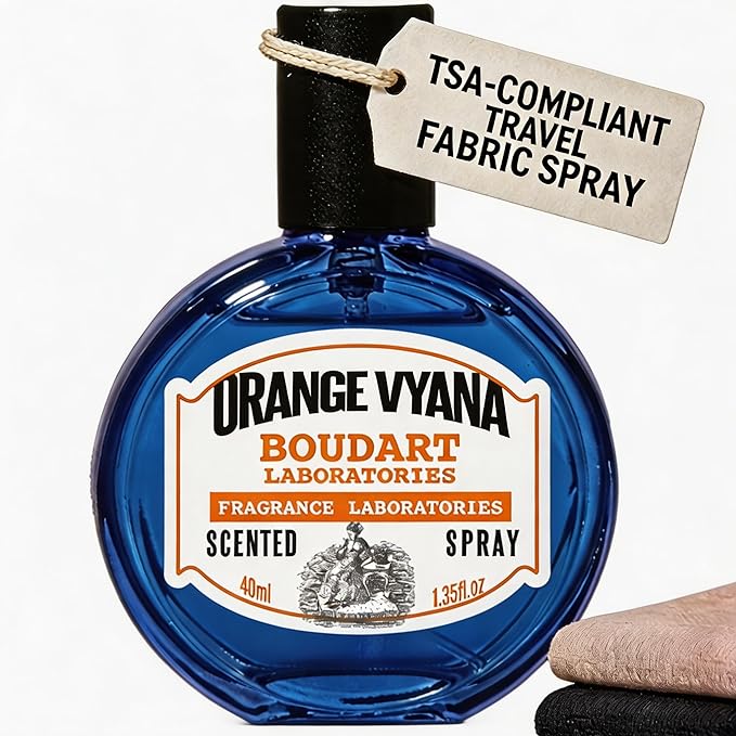 Travel Fabric Refresher Spray – Odor Eliminator & Wrinkle Release, TSA Approved by Unknown