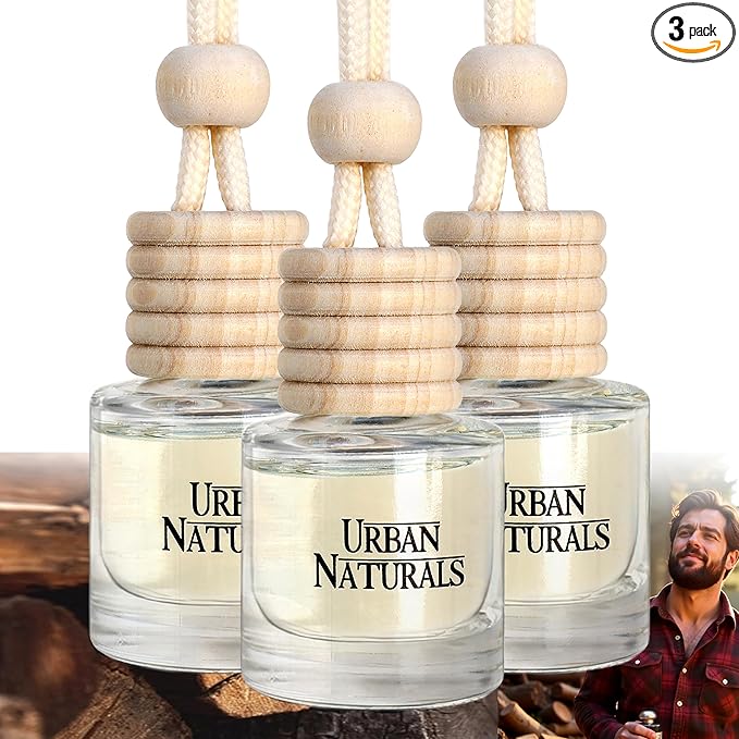 Urban Naturals Car Air Freshener Diffuser 3 Pack by UrbanNaturals