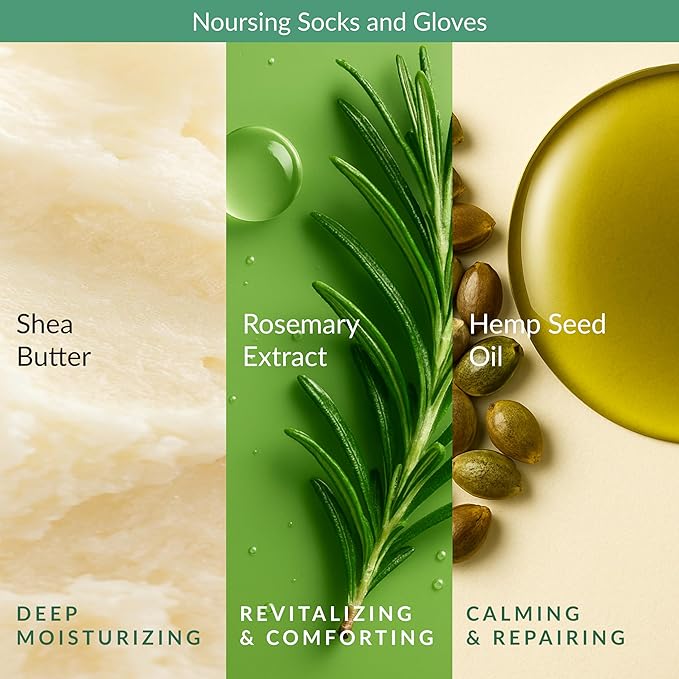 Epielle Nourishing Hand Mask 6 Pairs, Repair and Soften - Image 6