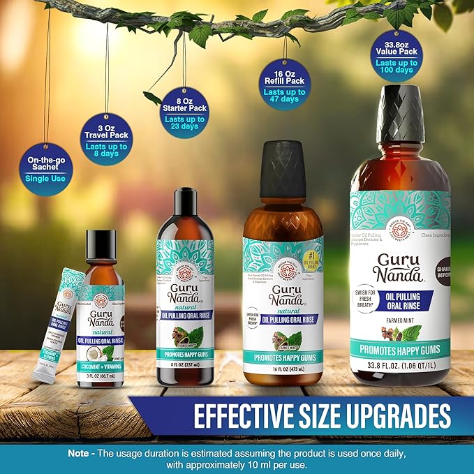 GuruNanda CocoMint Oil Pulling Mouthwash - Image 7