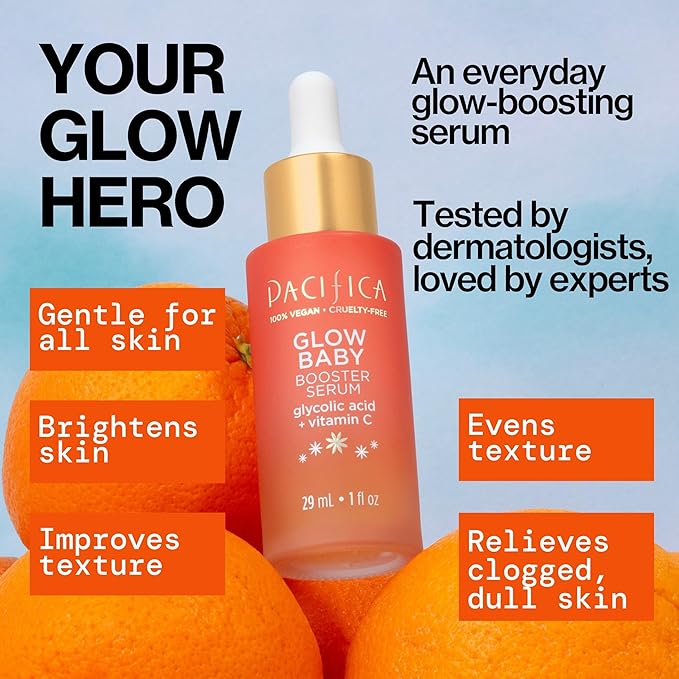 Pacifica Vitamin C Serum for Face – Glow Baby Brightening Facial Serum - Image 2