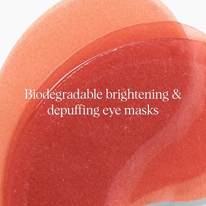 DRMTLGY Brightening Eye Masks – Biodegradable Hydrogel Under Eye Patches - Image 4
