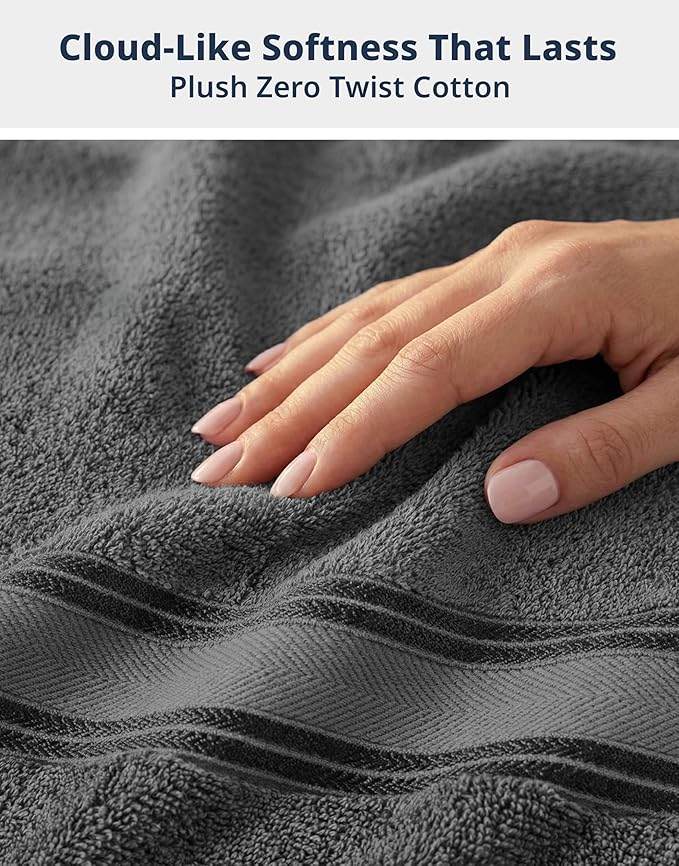 LANE LINEN Large Bath Towels - Image 5