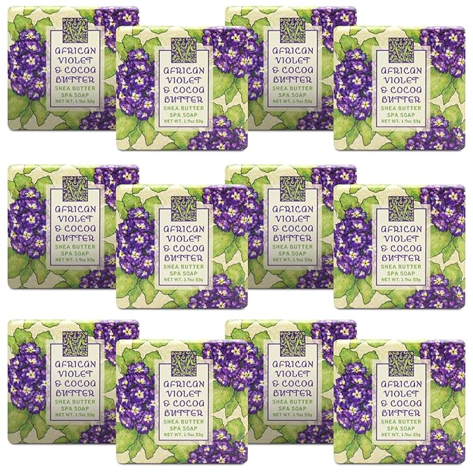 Greenwich Bay Mini Botanical Soap Bars – 12 Pack 1.9 oz Each – Individually by Greenwich+Bay+Trading+Company