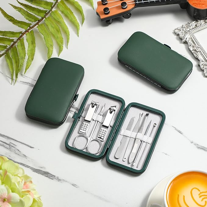 Hanaive 6 Set Manicure Set 48 Pcs Nail Clippers Pedicure Kit Gift - Image 4