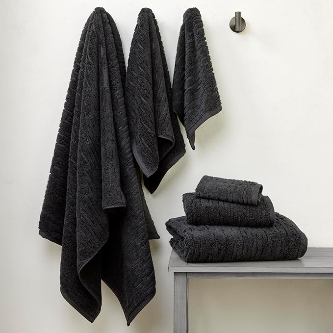 SKL Home CloudSoft 100% Cotton Luxury 4-Piece Washcloth Set, 520 GSM, Ultra - Image 6