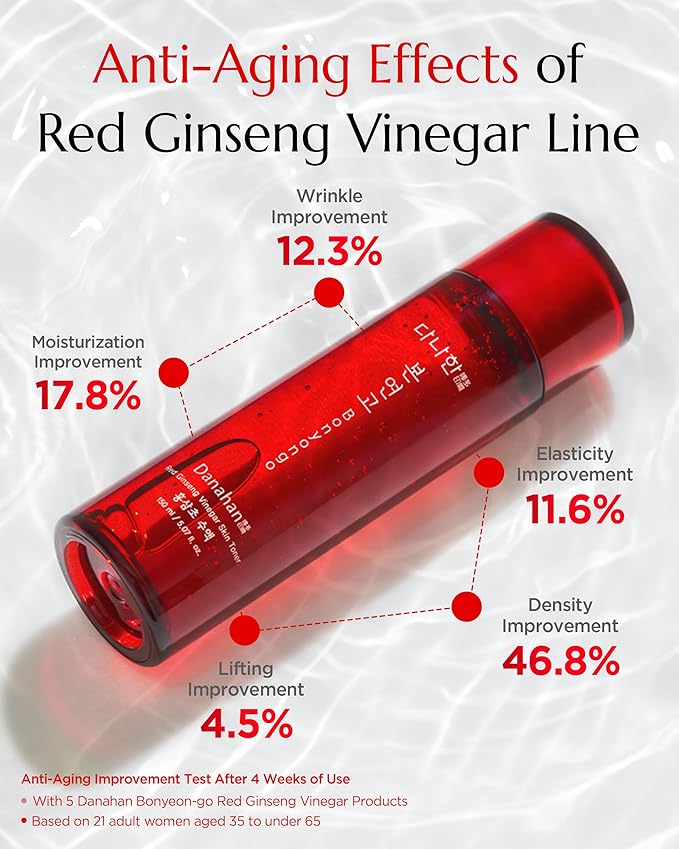 DANAHAN Bonyongo Red Ginseng Vinegar Toner – Rich Essence Toner - Image 3