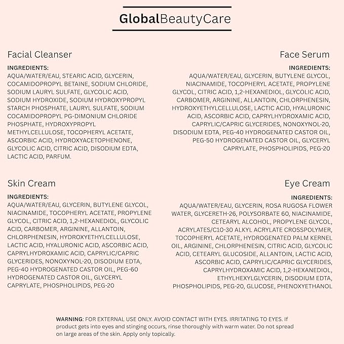 Global Beauty Care Vitamin C Glow Skincare Set - Image 7