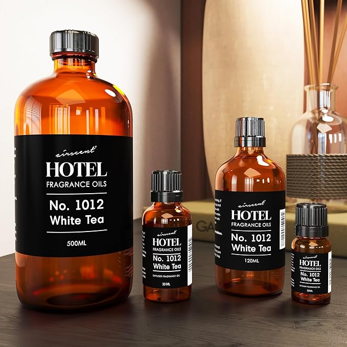 AirScent Hotel Diffuser Oil No. 1012 Inspired by The White Tea Hotel Scent - Image 7