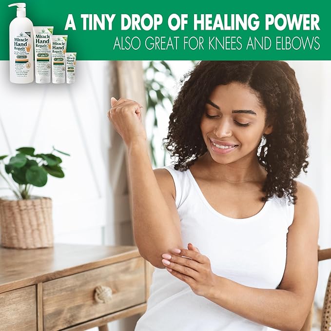 Miracle Hand Repair Cream for Dry Cracked Hands 32 oz Best Healing Hand Cream - Image 5