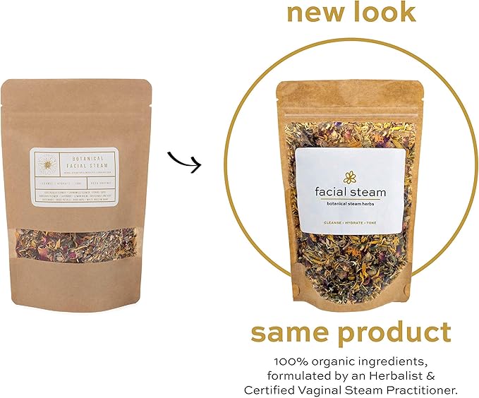 Botanical Facial Steam | 4 Steams | Organic Skin Care | All Skin Types | Cleanse - Image 6