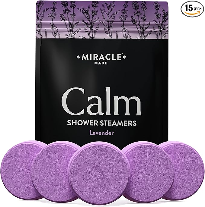 Miracle Made Lavender Aromatherapy Shower Steamers – Essential Oil Scented by MiracleMade